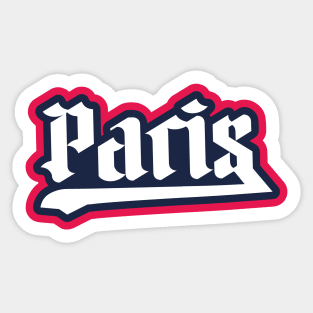 Paris Sticker